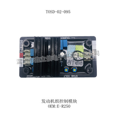 TOSD-02-095 发电机组控制模块 E-R250